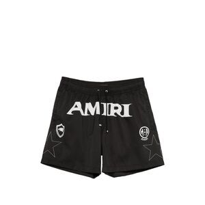 Amiri Black Beachwear - Swim Shorts Men